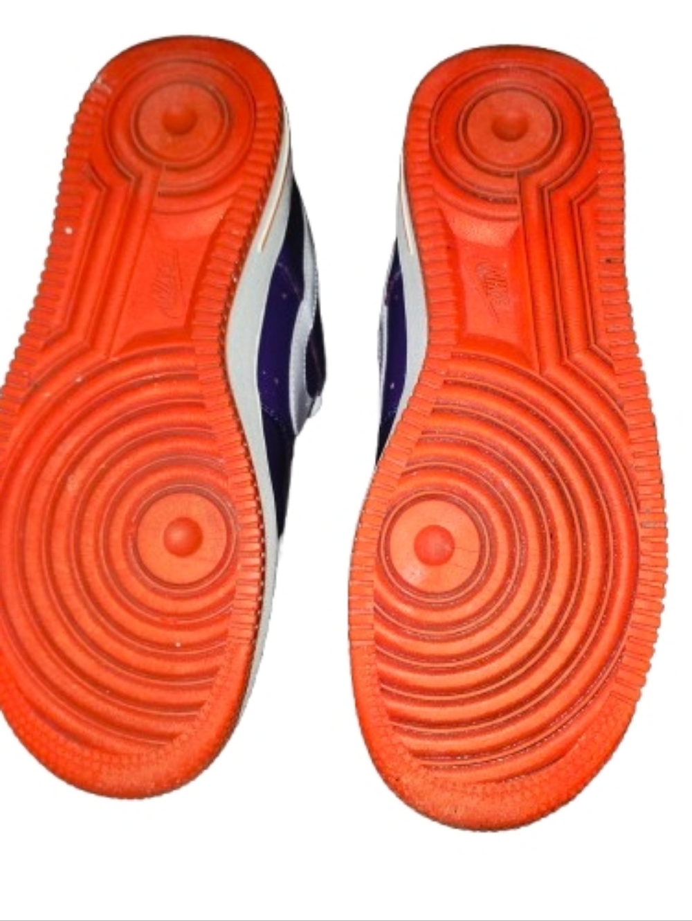 Nike Air Force 1 07 Club Purple Patent Leather Womens Size 7 2009 Rare 315115-51 - Picture 6 of 13